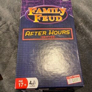 Family Feud After Hours Edition game 17+ family board game